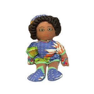 Lekia African Ragdoll Vintage Handmade Avena Tuesday African American Doll